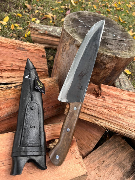 Cuchillo SG picanheira carbono cabo madera